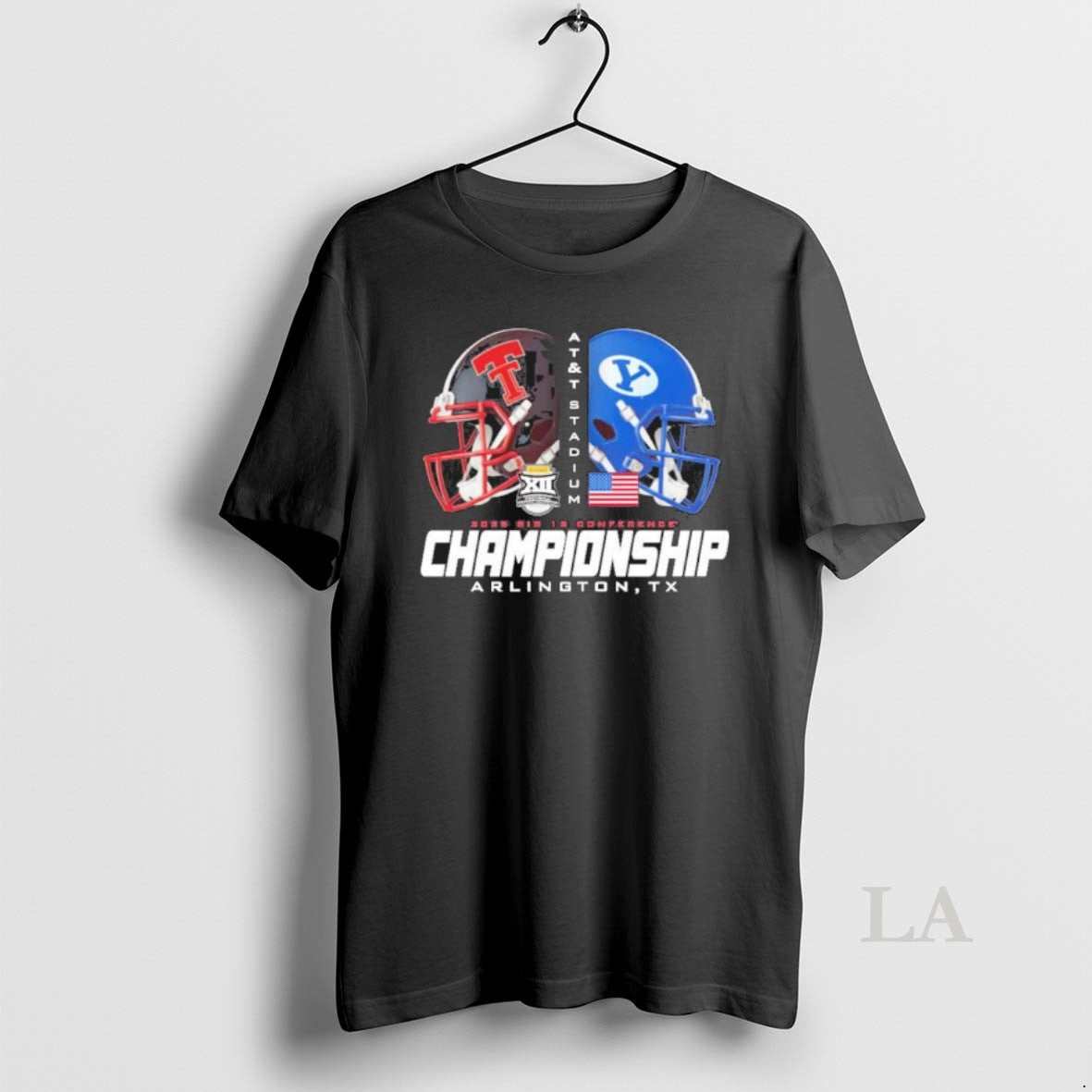 Original Texas Tech Vs Byu 2025 Big 12 Championship Helmet T-Shirts, Hoodie, Sweatshirt | InkThreadWorks.com