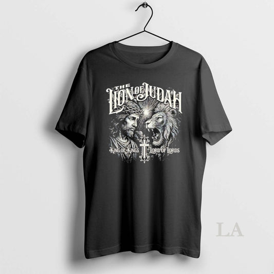 Original The Lion Of Judah King Of Kings Lord Of Lords T-Shirts, Hoodie, Sweatshirt | InkThreadWorks.com