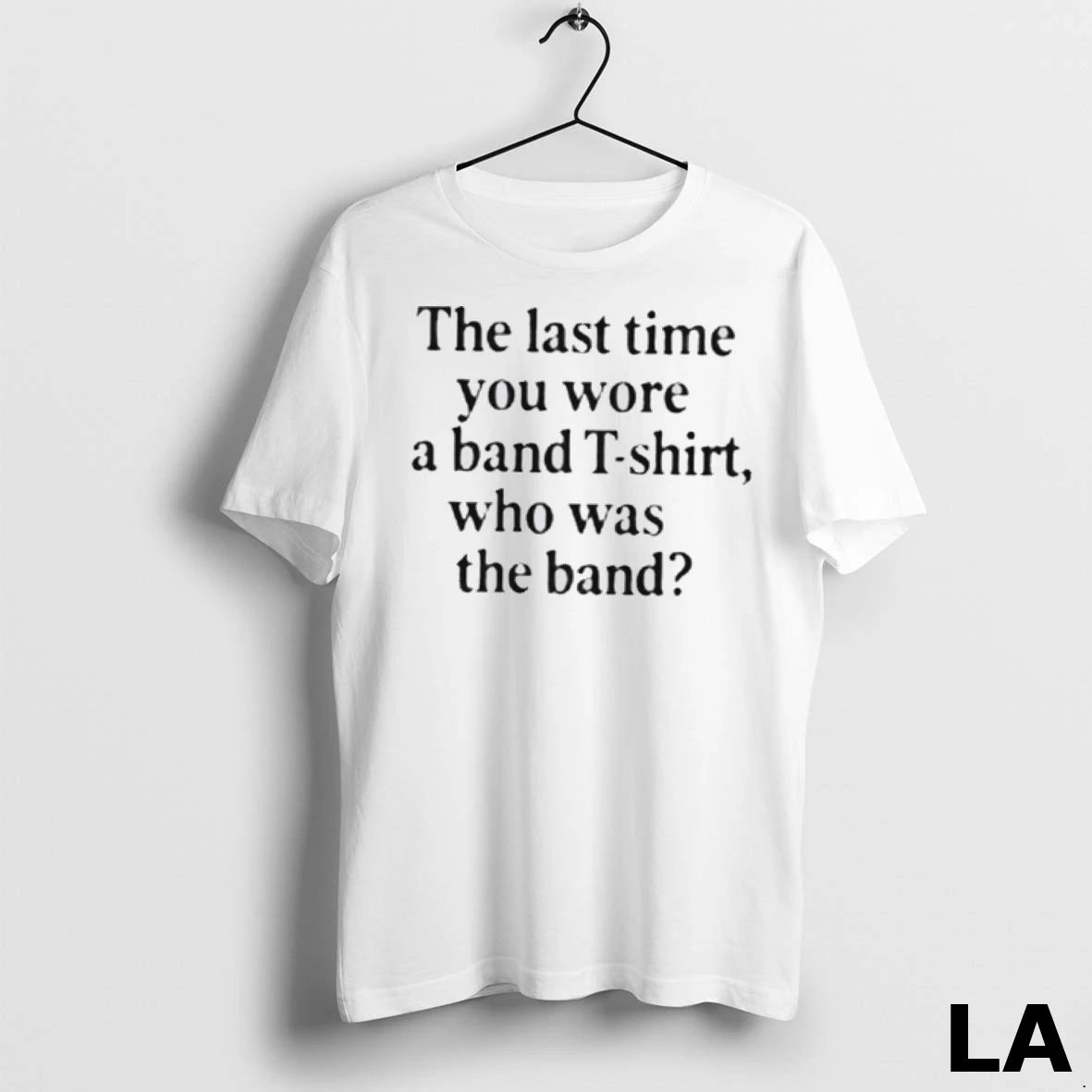 Original The Last Time You Wore A Band Who Was The Band