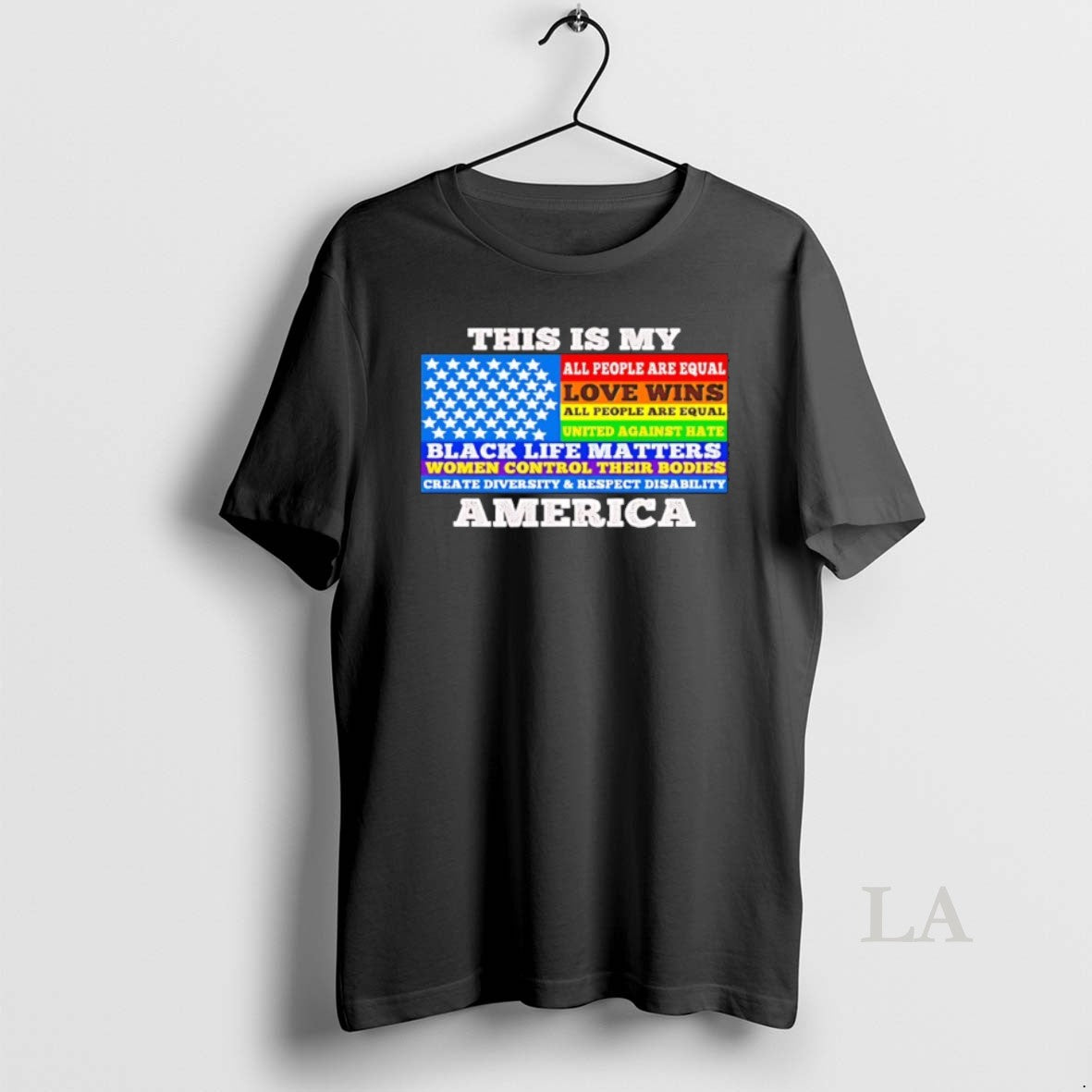 Original This Is My America Black Life Matters T-Shirts, Hoodie, Sweatshirt | InkThreadWorks.com