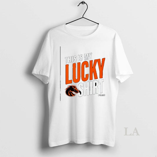 Original This Is My Lucky Boise State Broncos Football T-Shirts, Hoodie, Sweatshirt | InkThreadWorks.com