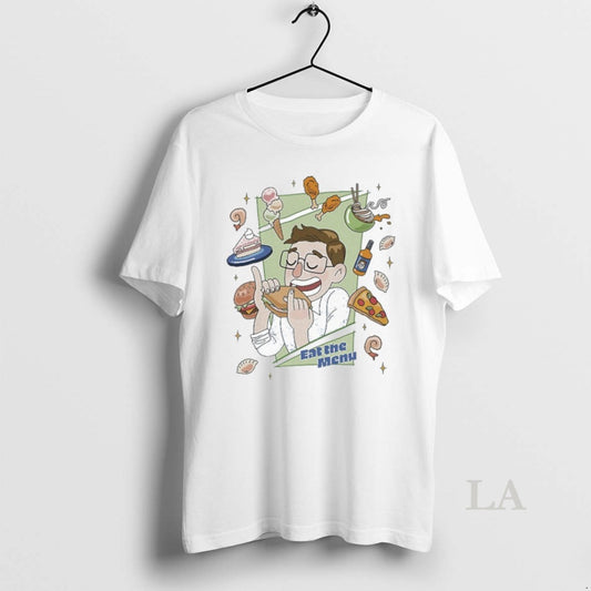 Original Try Guys Keith Food Bounty Eat The Menu T-Shirts, Hoodie, Sweatshirt | InkThreadWorks.com