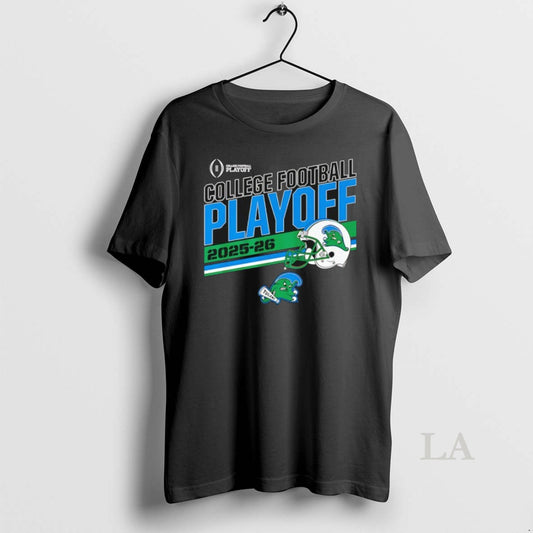 Original Tulane Green Wave 2025 2026 College Football Playoff Stripe Helmet T-Shirts, Hoodie, Sweatshirt | InkThreadWorks.com