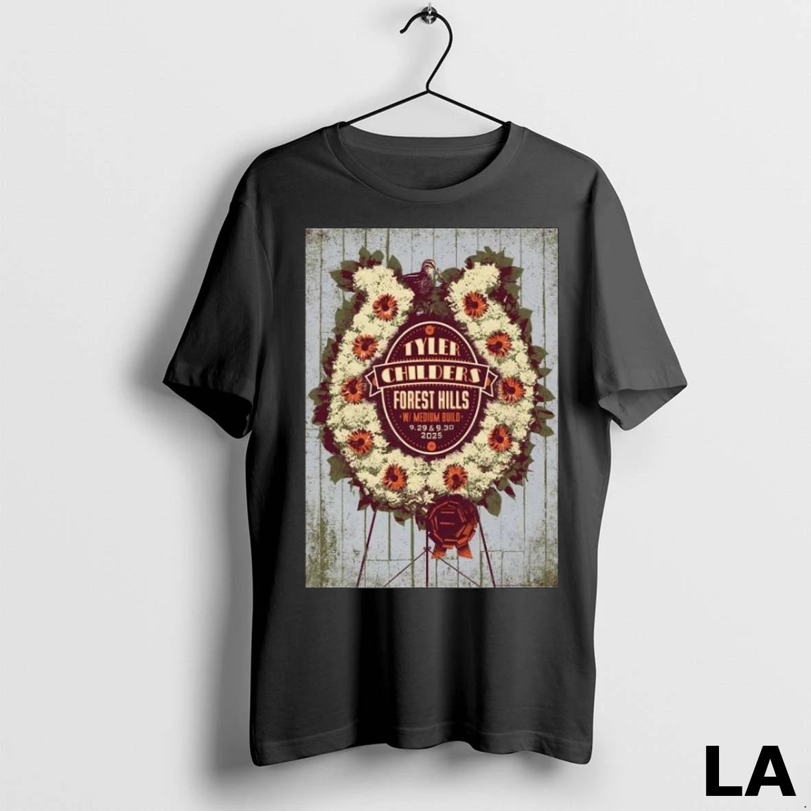 Original Tyler Childers September 29 30 2025 Forest Hills Event Long Sleve