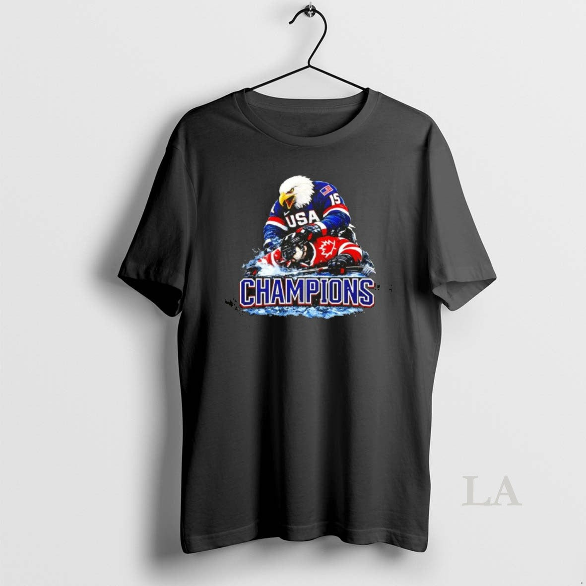 Original Usa Eagle Dominates Canada 2026 Hokcey Champions