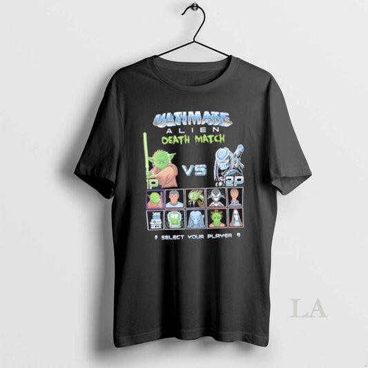 Original Ultimate Alien Death Match Retro Gaming Parody T-Shirts, Hoodie, Sweatshirt | InkThreadWorks.com