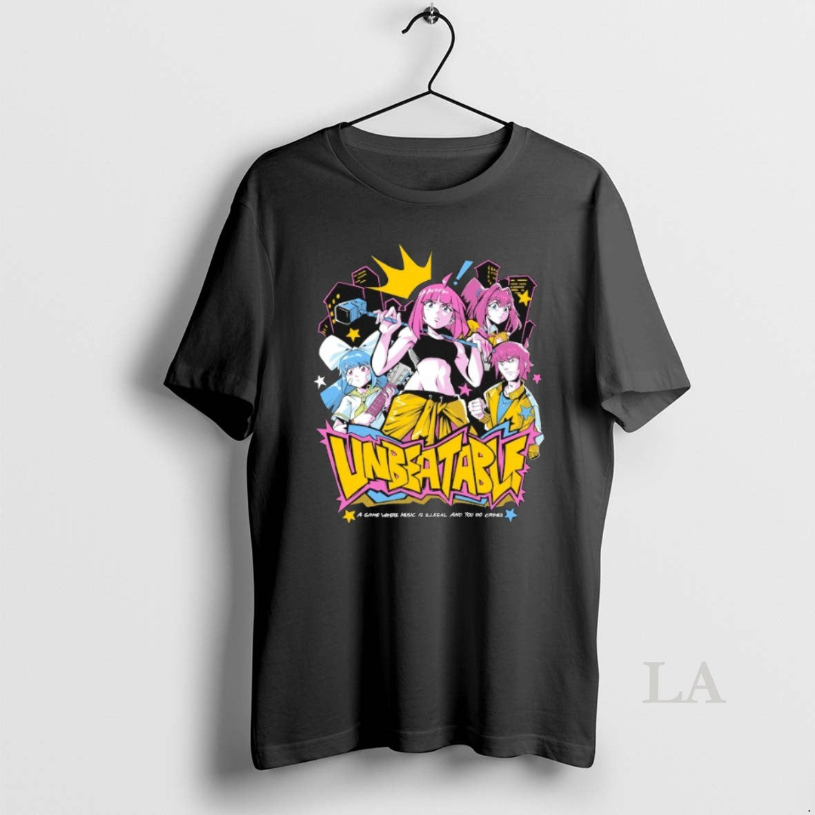 Original Unbeatable A Game Where Music Illegal And You Do Crimes T-Shirts, Hoodie, Sweatshirt | InkThreadWorks.com