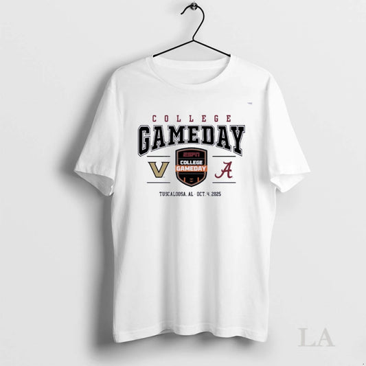 Original Vanderbilt Vs Alabama 2025 College Gameday Tuscaloosa Al