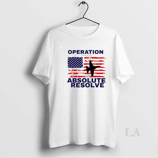 Original Venezuela 2026 Operation Absolute Resolve American Flag T-Shirts, Hoodie, Sweatshirt | InkThreadWorks.com