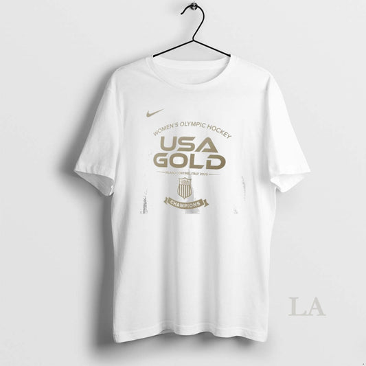 Original Womens Usa Hockey 2026 Winter Olympics Usa Gold Medal