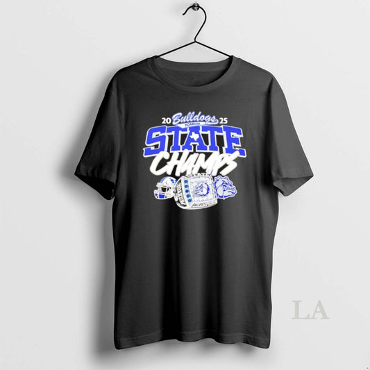 Original Yoakum State Bulldogs 2025 State Champions Ring T-Shirts, Hoodie, Sweatshirt | InkThreadWorks.com