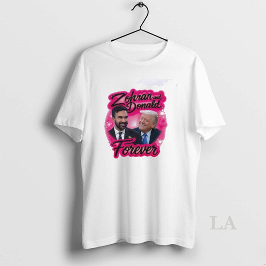 Original Zohran And Donald Trump Airbrush T-Shirts, Hoodie, Sweatshirt | InkThreadWorks.com