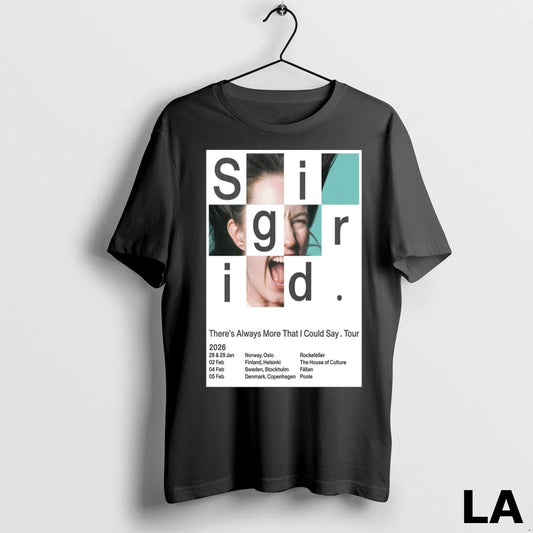 Original Sigrid Theres Always More That I Could Say Tour 2026