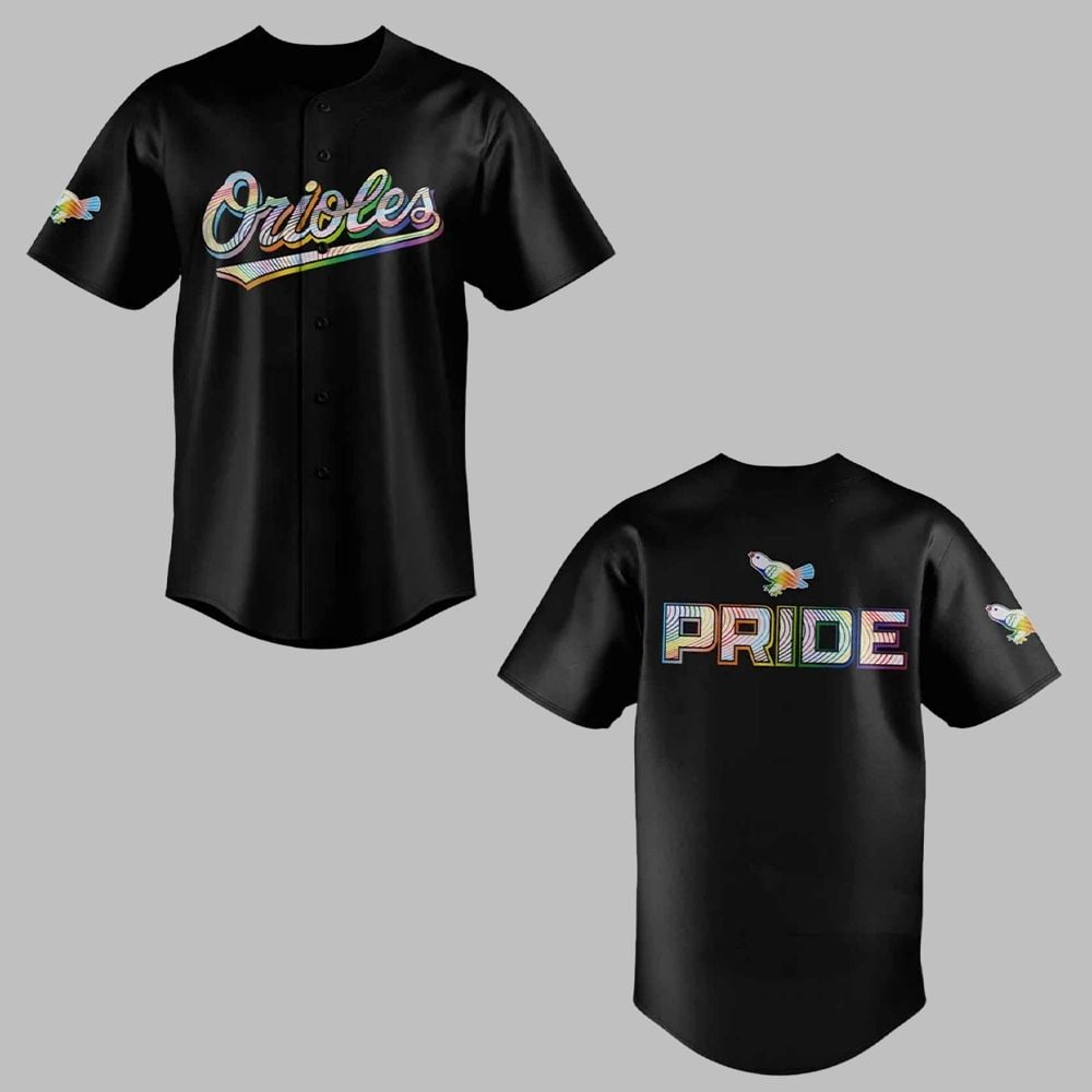 Orioles Pride Night Jersey Giveaway 2025 - Grishko.com