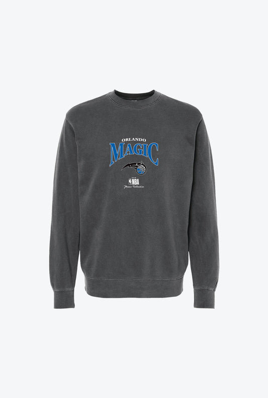 Orlando Magic Vintage Embroidered Crewneck - Black