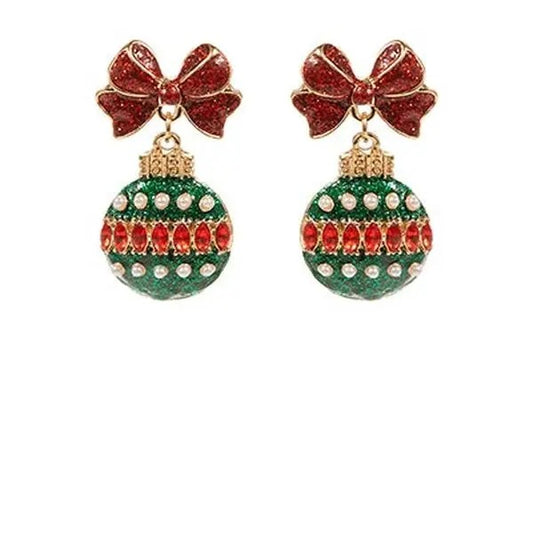 Ornament Bow Drop Earrings T-Shirts, Hoodie, Sweatshirt | InkThreadWorks.com