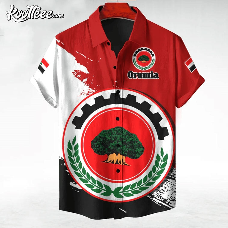 Oromia Region Emblem Hawaiian Shirt