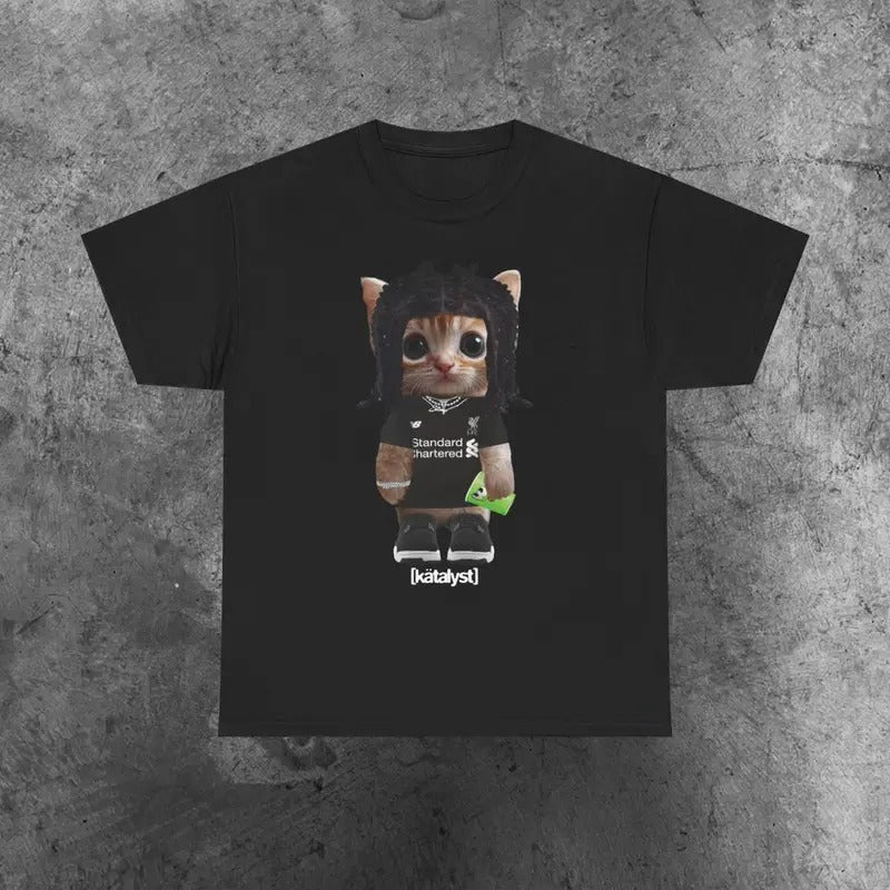 Osamason Kitty Shirt Casual Classic