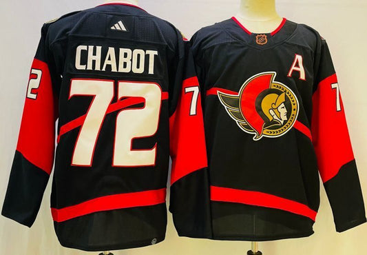 Ottawa Senators #72 Thomas Chabot Style 3