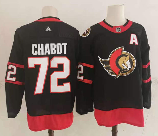 Ottawa Senators #72 Thomas Chabot Style 4