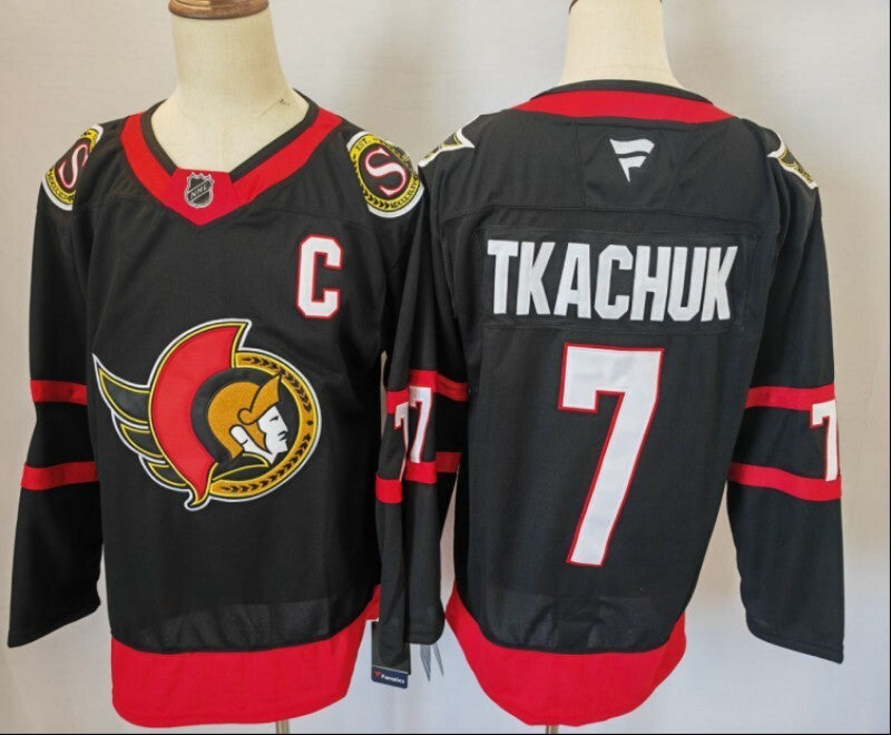 Ottawa Senators #7 Brady Tkachuk Style 1