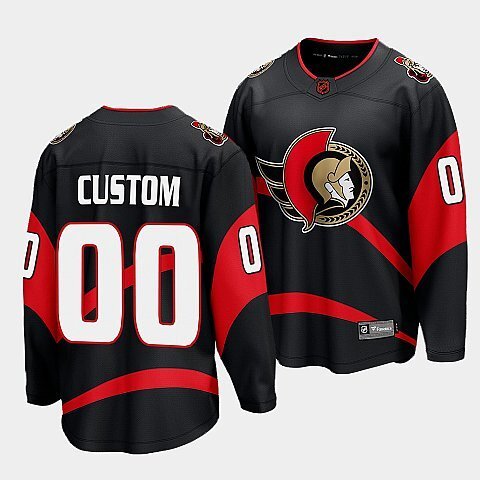 Ottawa Senators #custom-black-special-edition-2.0-breakaway-player-jersey
