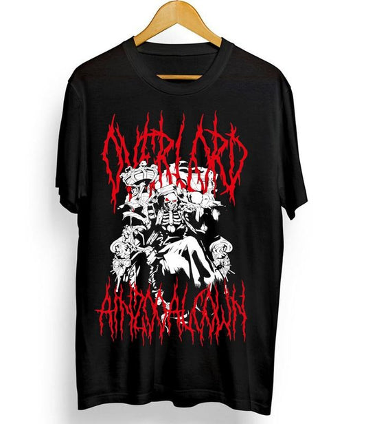 Overlord New unisex T-Shirt S-4XL Overlord Ainz Ooal Gown anime manga Graphic Tee