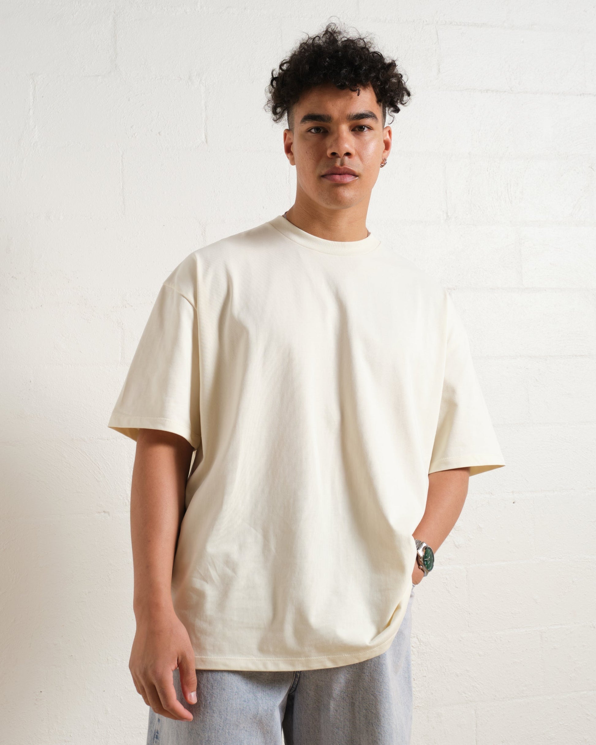 Oversized Tee 2 Pack: Powder Blue, Natural