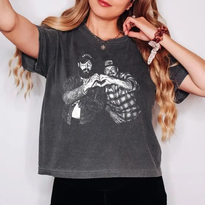 P and M Cropped Shirt, Country Shirt, Concert Festival Shirt, Had Some Help Shirt, PM shirt, Posty Tee Hoodie, Sweatshirt