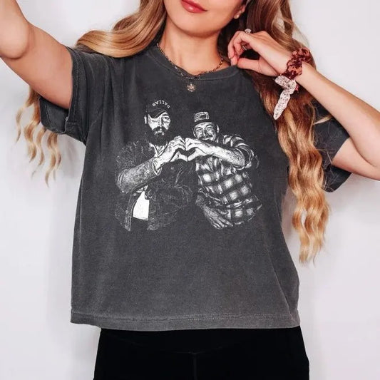 P and M Cropped Shirt, Country Shirt, Concert Festival Shirt, Had Some Help Shirt, PM shirt, Posty Tee Hoodie, Sweatshirt