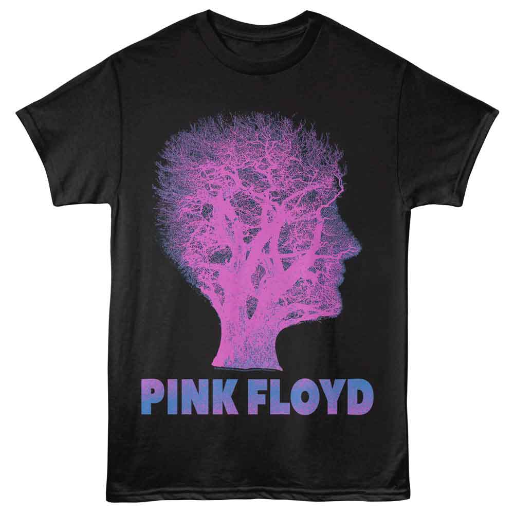 Pink Floyd - Tree Of Half Life - American Classics - Front Print Black Adult Short Sleeve T-Shirt