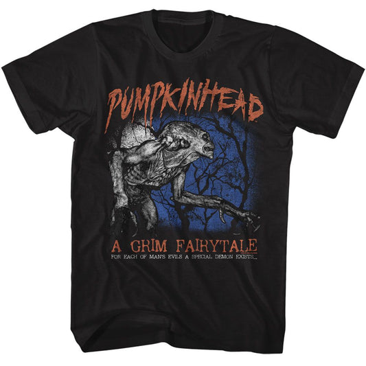 Pumpkinhead - Special Demon - American Classics - Solid Black Adult Short Sleeve T-Shirt