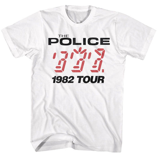The Police - 1982 Tour - Short Sleeve - Adult - T-Shirt
