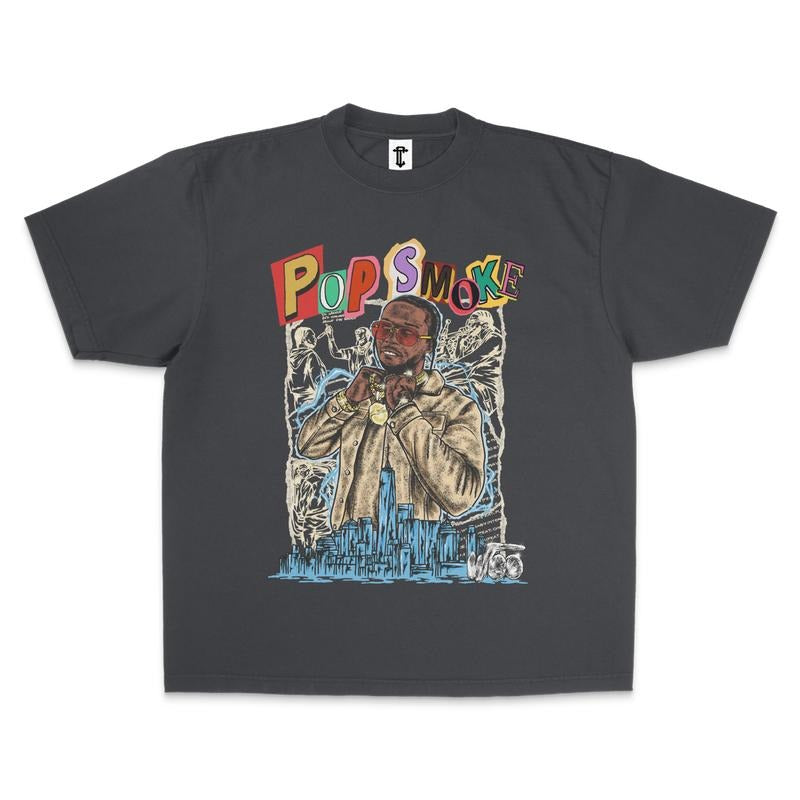 POP SMOKE TEE Hoodie, Sweatshirt | InkThreadWorks.com