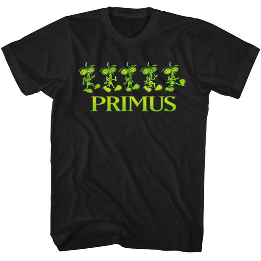Primus - Dancing Skeeters - American Classics - Solid Black Adult Short Sleeve T-Shirt