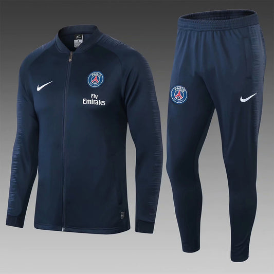 PSG DIAMOND BLUE LONG ZIP Training Suit