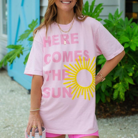 PUFF 'Here Comes The Sun' T-Shirt Hoodie, Sweatshirt | InkThreadWorks.com