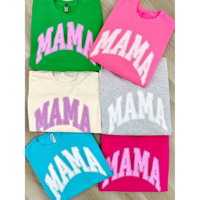 PUFF 'Mama' Crewneck Sweatshirt T-Shirts, Hoodie | InkThreadWorks.com