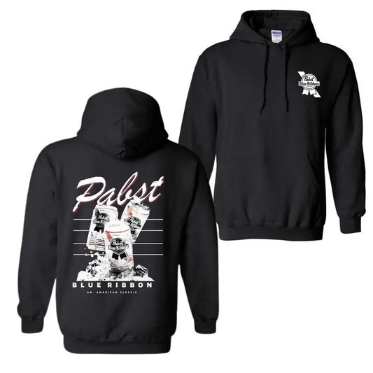 Pabst Blue Ribbon Beer hoodie, Cowboy hoodie, PBR hoodie, Pabst Blue Ribbon T-Shirts, Sweatshirt | InkThreadWorks.com