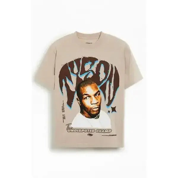 PacSun Mens Mike Tyson Undisputed T-Shirt Hoodie, Sweatshirt | InkThreadWorks.com