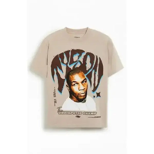 PacSun Mens Mike Tyson Undisputed T-Shirt Hoodie, Sweatshirt | InkThreadWorks.com