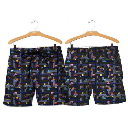 Pacman hawaiian shirt gift for family and friend 2711262