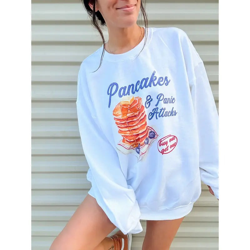 Pancakes Graphic Top