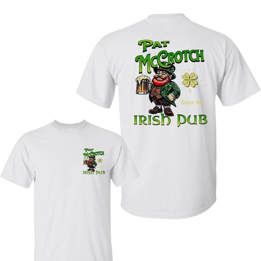 Pat McCrotch Irish Pub Shirt , St. Patrick Day T-Shirt, Trending Graphic Tee, Patrick's Day Gift, Unisex Cotton For Men For Women
