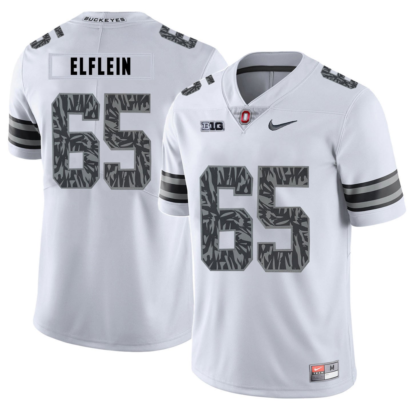 Pat Elflein 65 Pattern White