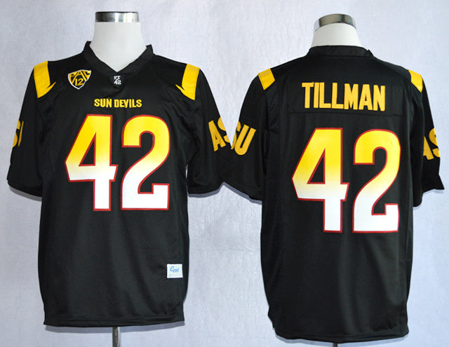 Pat Tillman 42 Black