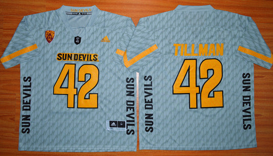Pat Tillman 42 Grey