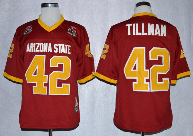 Pat Tillman 42 Maroon 1997 Rose Bowl