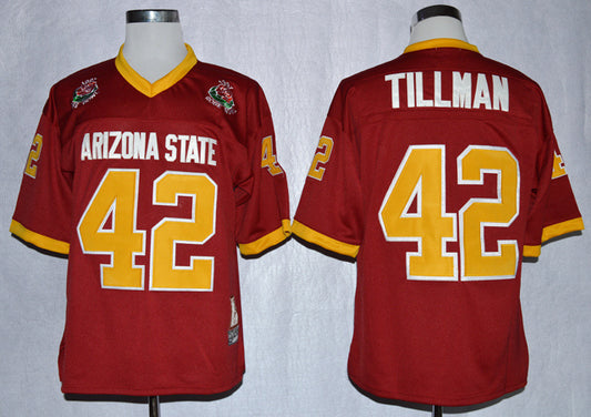 Pat Tillman 42 Maroon 1997 Rose Bowl
