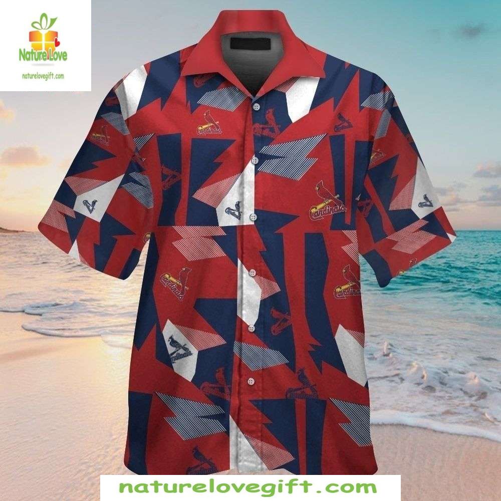 St Louis Cardinals Hawaiian Shirt for Men MLB Baseball Aloha Shirt